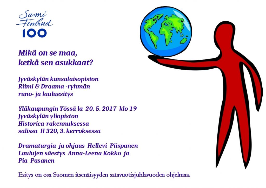 Riimi & Draama esittää: Mikä on se maa, ketkä sen asukkaat?